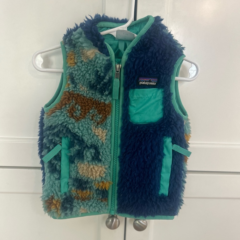 Patagonia Baby Retro-X Fleece Vest - Size 6-12 Months